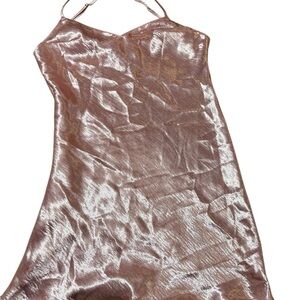 Victoria's Secret Metallic Pink Camisole NWT